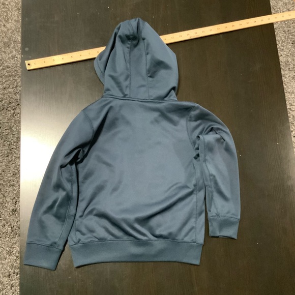 NIKE Therma-Fit blue Hoodie size 7 - Picture 2 of 3